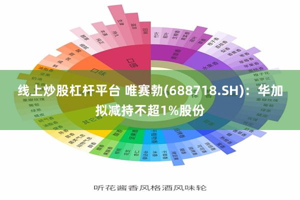 线上炒股杠杆平台 唯赛勃(688718.SH)：华加拟减持不超1%股份